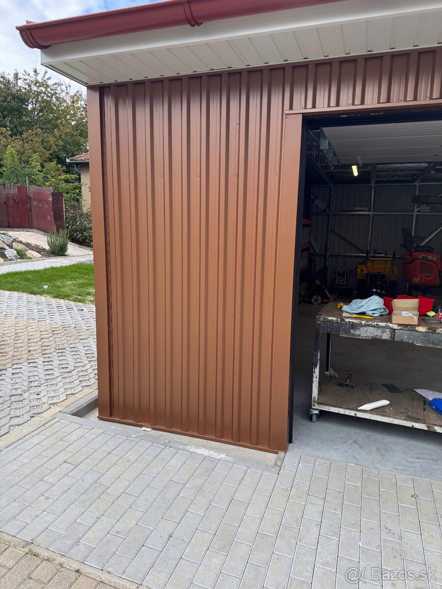 Konštrukcia garáže 6,5m x 7,5 m - 13