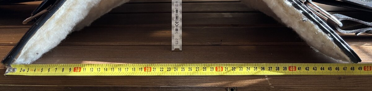 Westernový sedlový komplet 1) černé s hnědou - 13