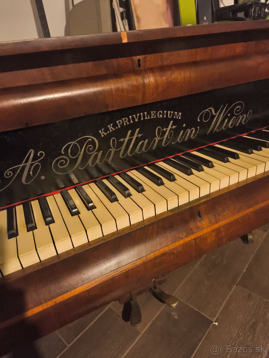 Historický klavír A. Partt Wien - 13