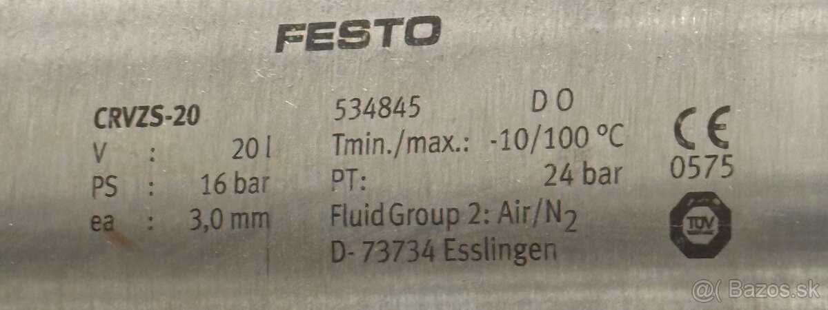 Rivacold-stropná klima.,reflektory,zásobník vzduchu Festo - 13