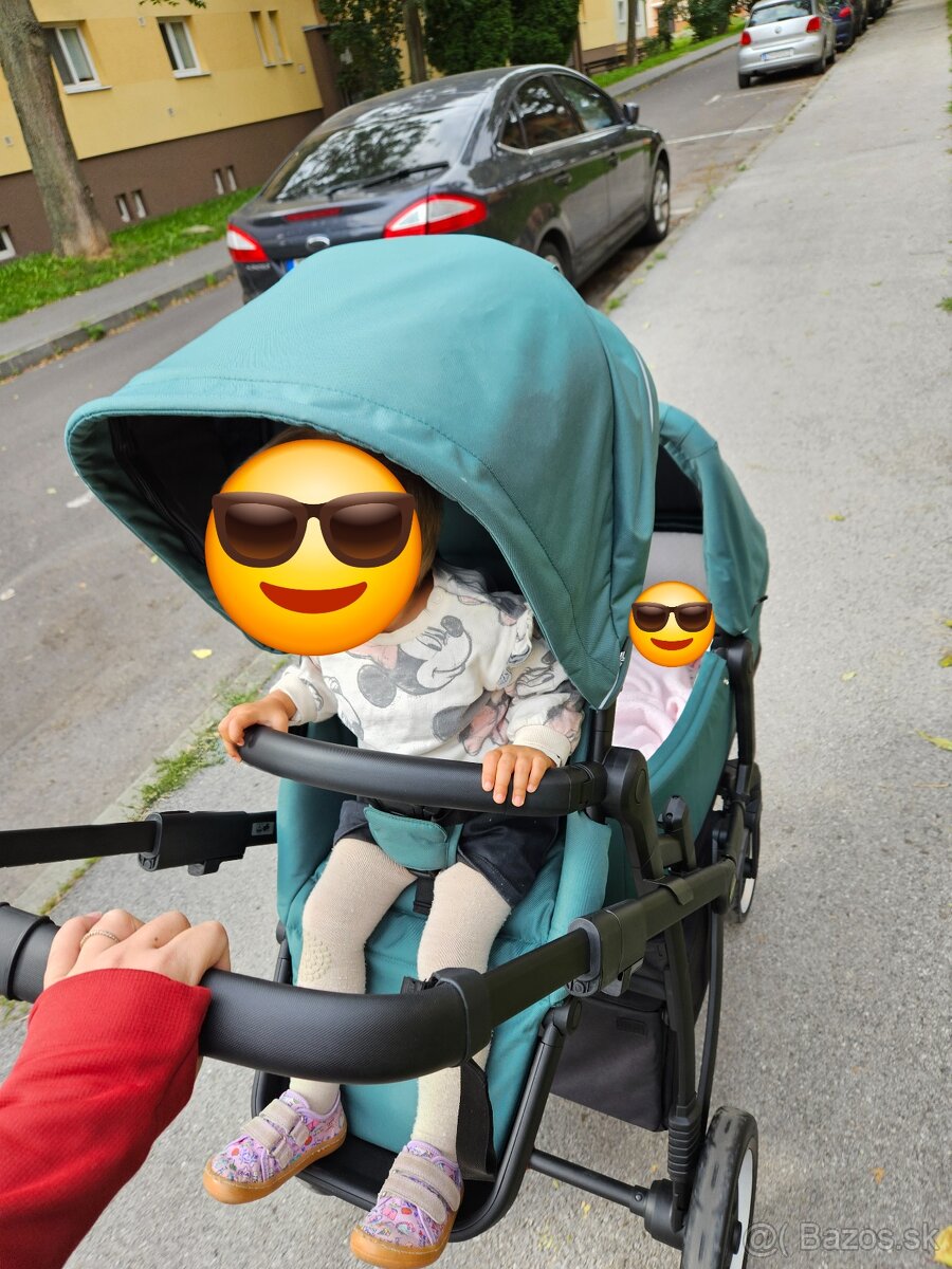 Thule sleek surodenecky/twin kočik - 13