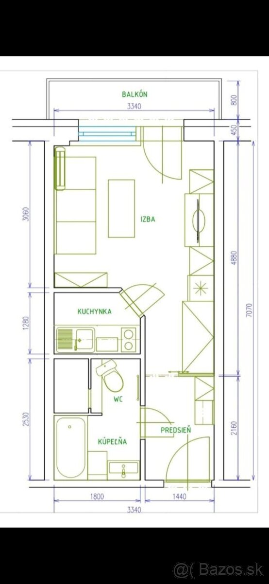 DLHODOBÝ PRENÁJOM / GARSÓNKA / SENICA / - 13