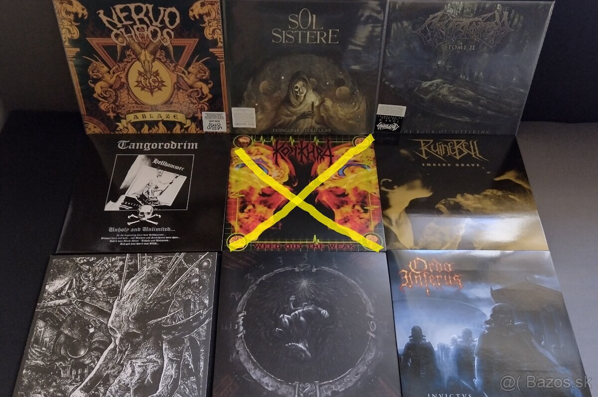 LP metal / Oi / punk -nové - 13
