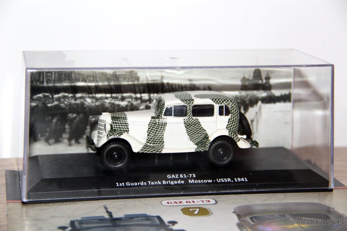 Vojenské Automobily 2. sv. vojny DeAgostini 1:43 - 13