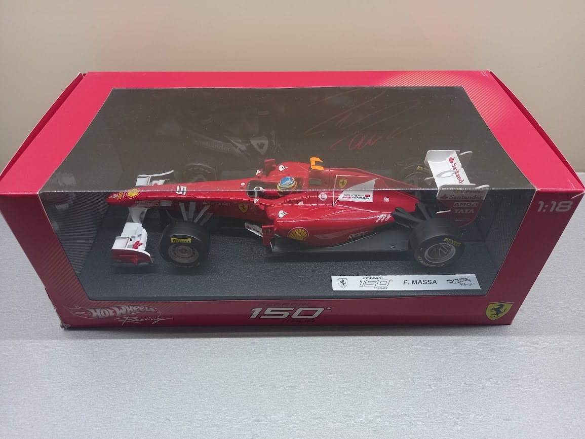 6x F1 FERRARI F10 F150 F2012 MASSA A ALONSO HOTWHEELS 1:18 - 13