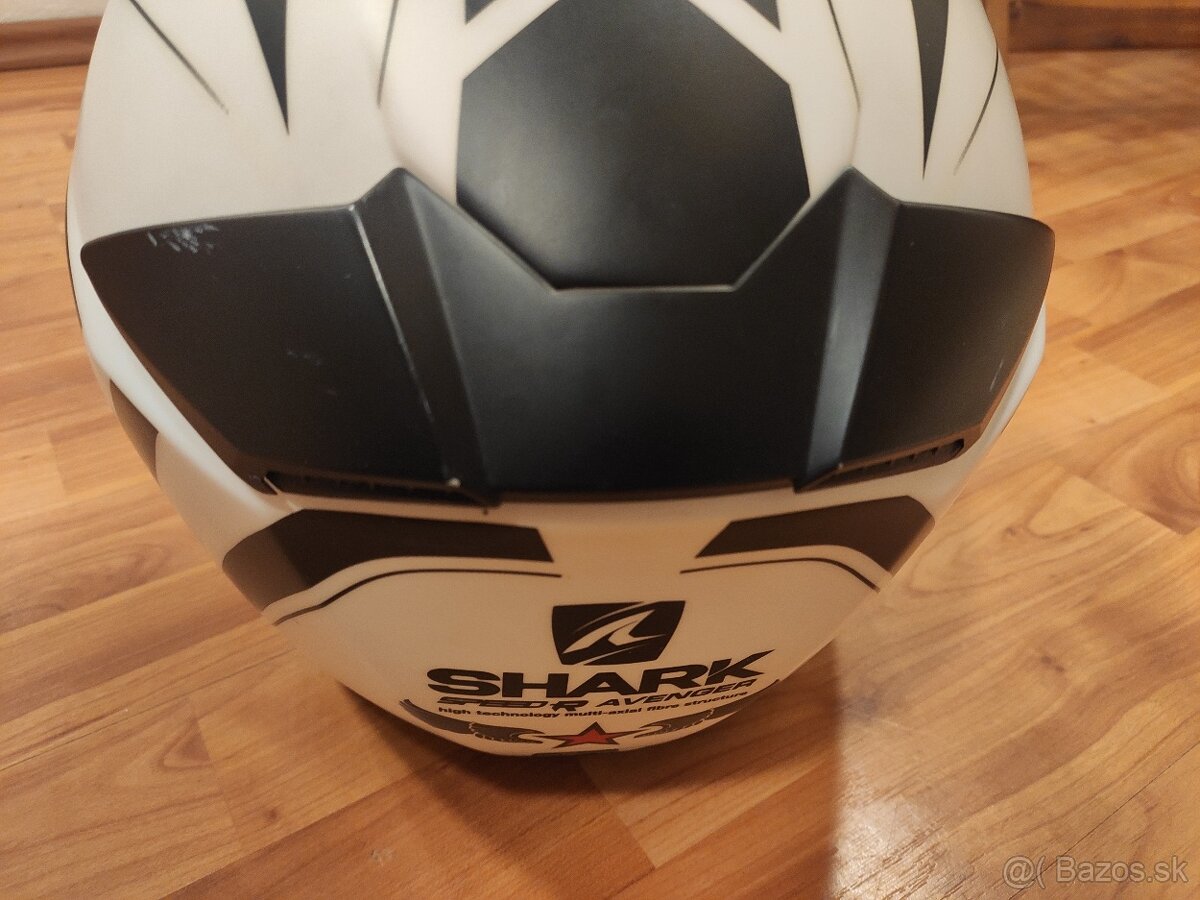 Prilba SHARK SPEED-R veľkosť L (+ intercom držiak?) - 13