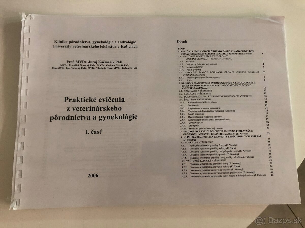 Predám materiály na UVLF - 13