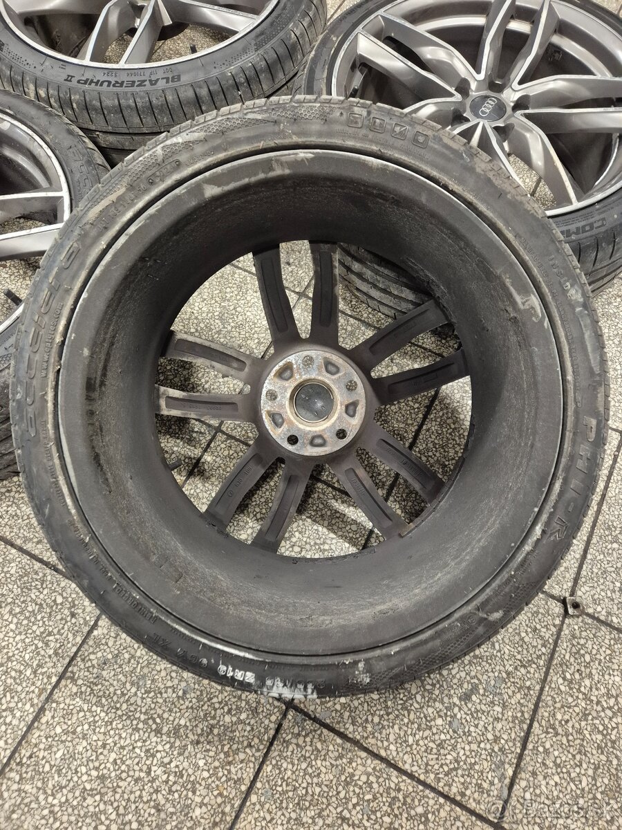 Predám elektróny 5x112r19 s pneu 255/35r19 - 13
