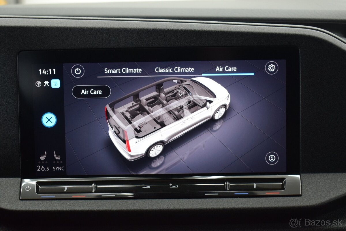 Volkswagen Caddy Maxi 2,0 TDi 90 kW, 7-míst,LED,DPH - 13