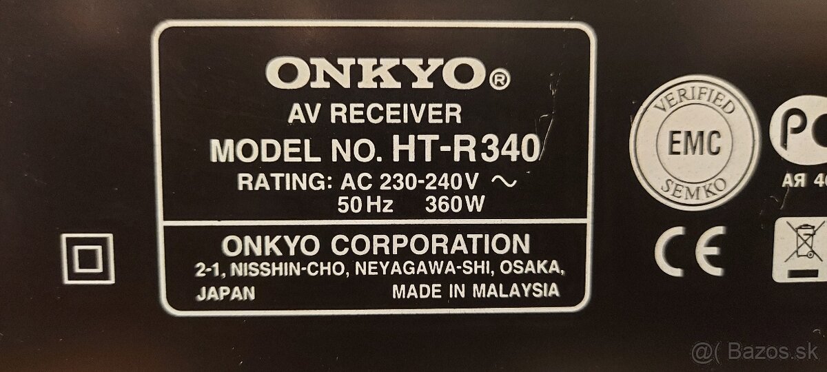 Predám receivery Denon a Onkyo - 13