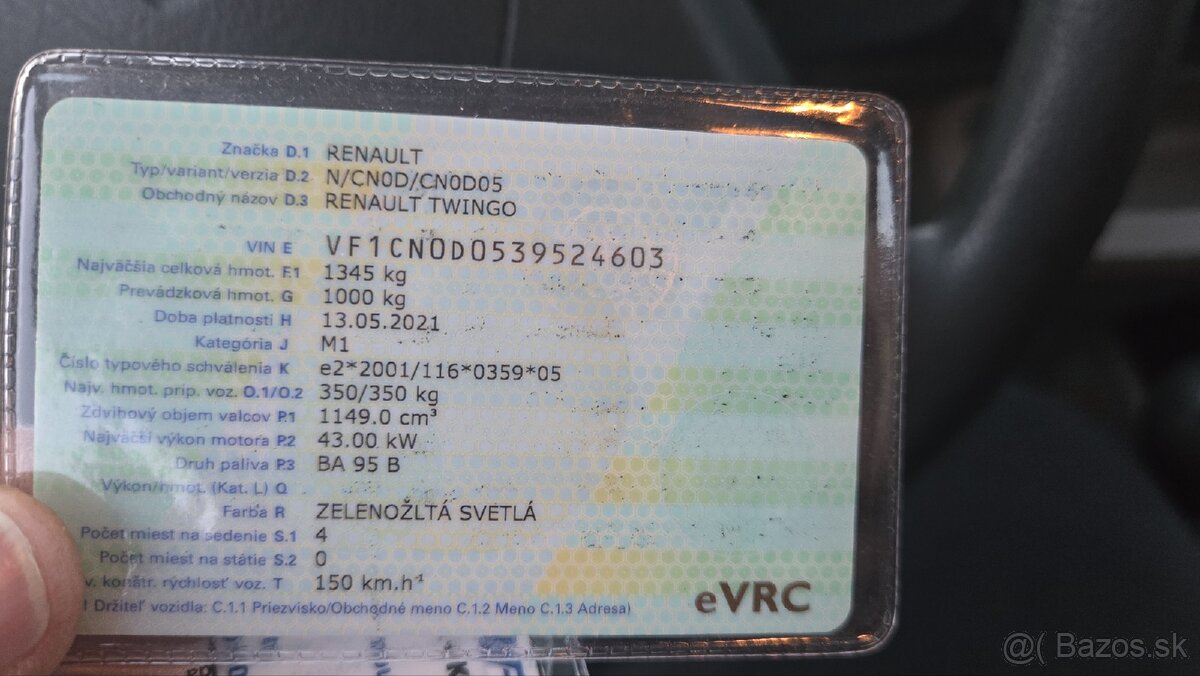 Renault TWINGO len 42 000km - 13