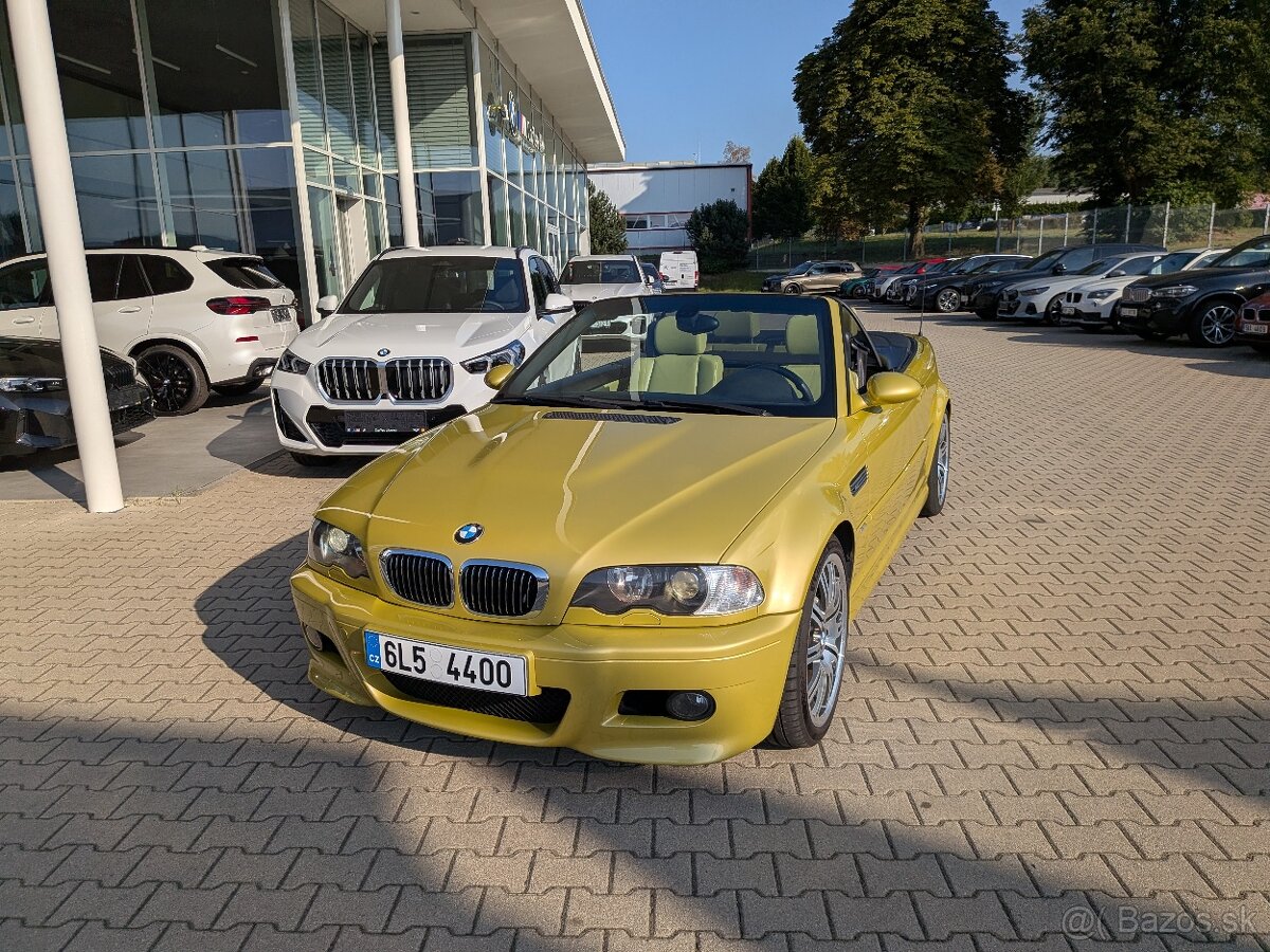 BMW E46 M3 Cabrio (6st. manuál) – Phoenix Gelb / - 13