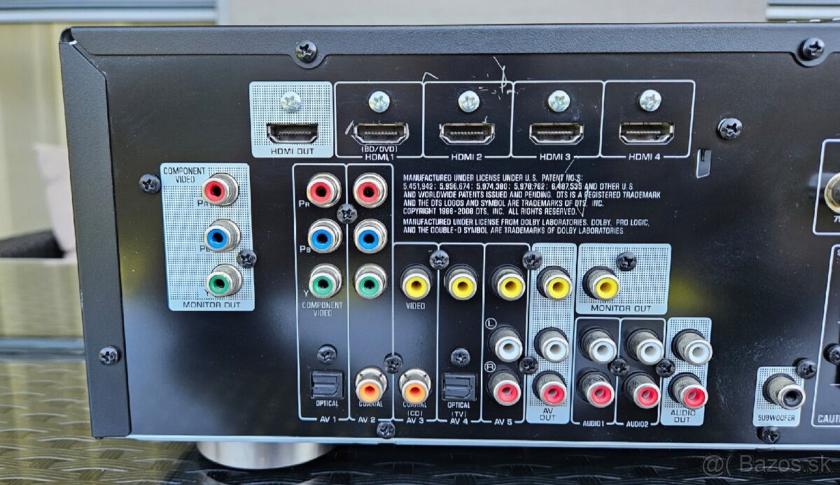 5.1 AV Receiver YAMAHA HTR-3063 + Diaľkové
- 13