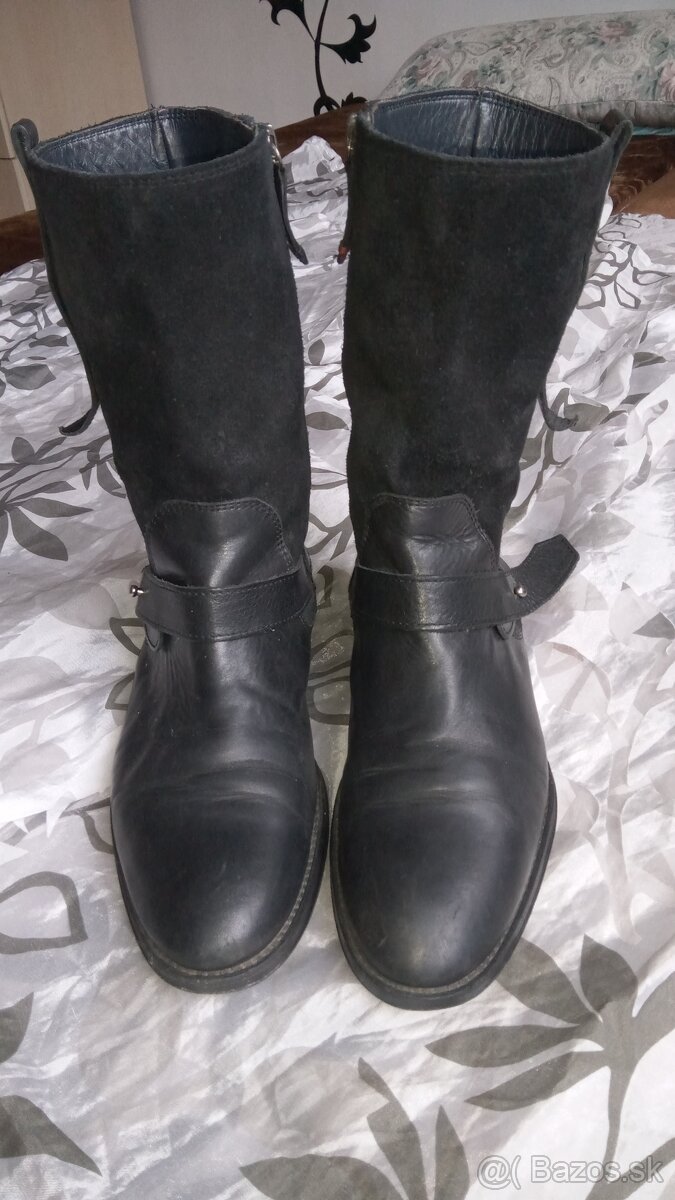 Tommy Hilfiger originál-dámske kvalitné čižmy 39 - 13