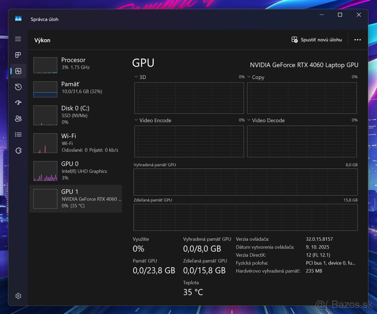 Asus ROG Strix G18 i9 14th/ RTX 4060 8GB/ 32GB DDR5/ 1TB - 13