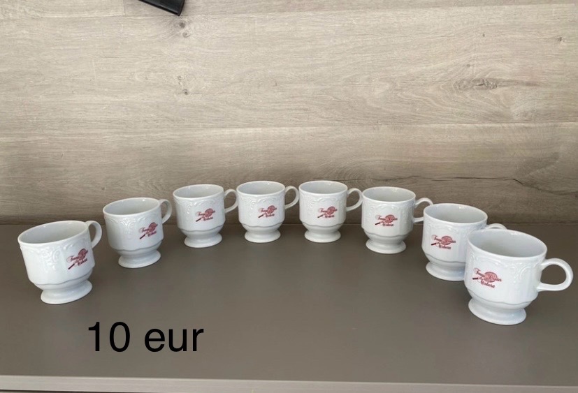 Predám retro poháre, šálky misy, taniere - 13