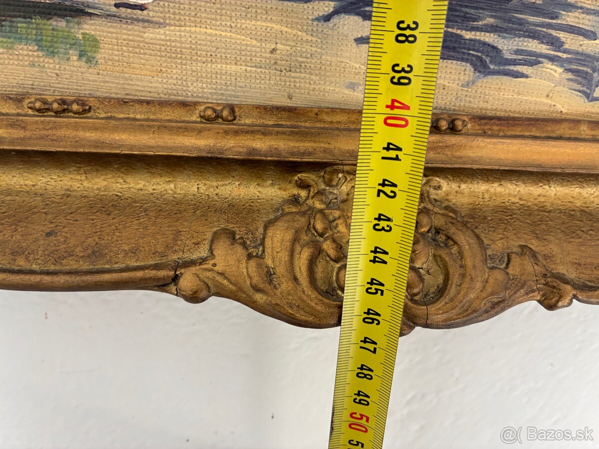 Olejomaľba na doske - 13