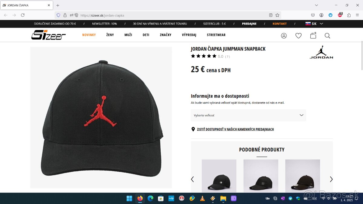 Šiltovka 2Pac, Cypress Hill, Jordan, Jurský Park, Worldwide - 13