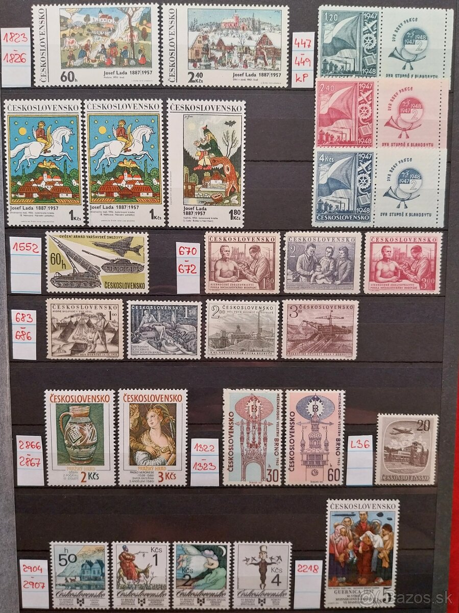 Známky ČSR – 2 - 13