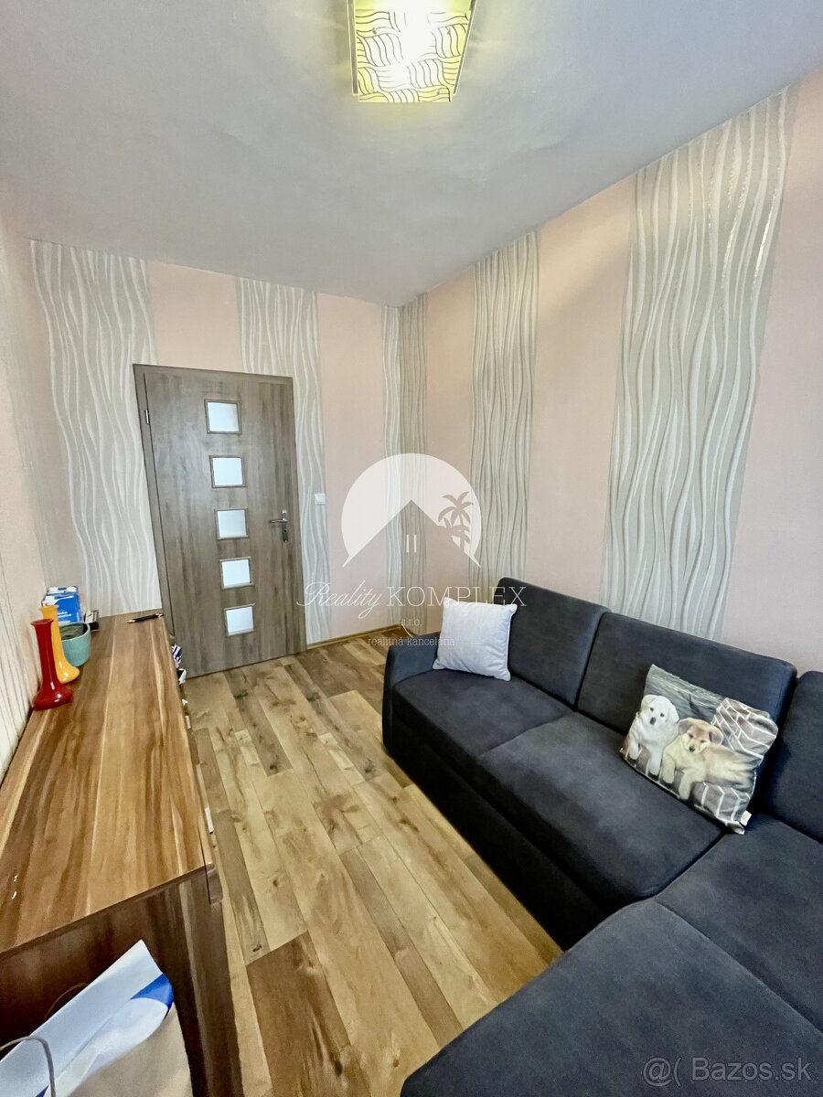 Reality KOMPLEX s.r.o. Vám ponúka 3-izbový byt s loggiou po - 13