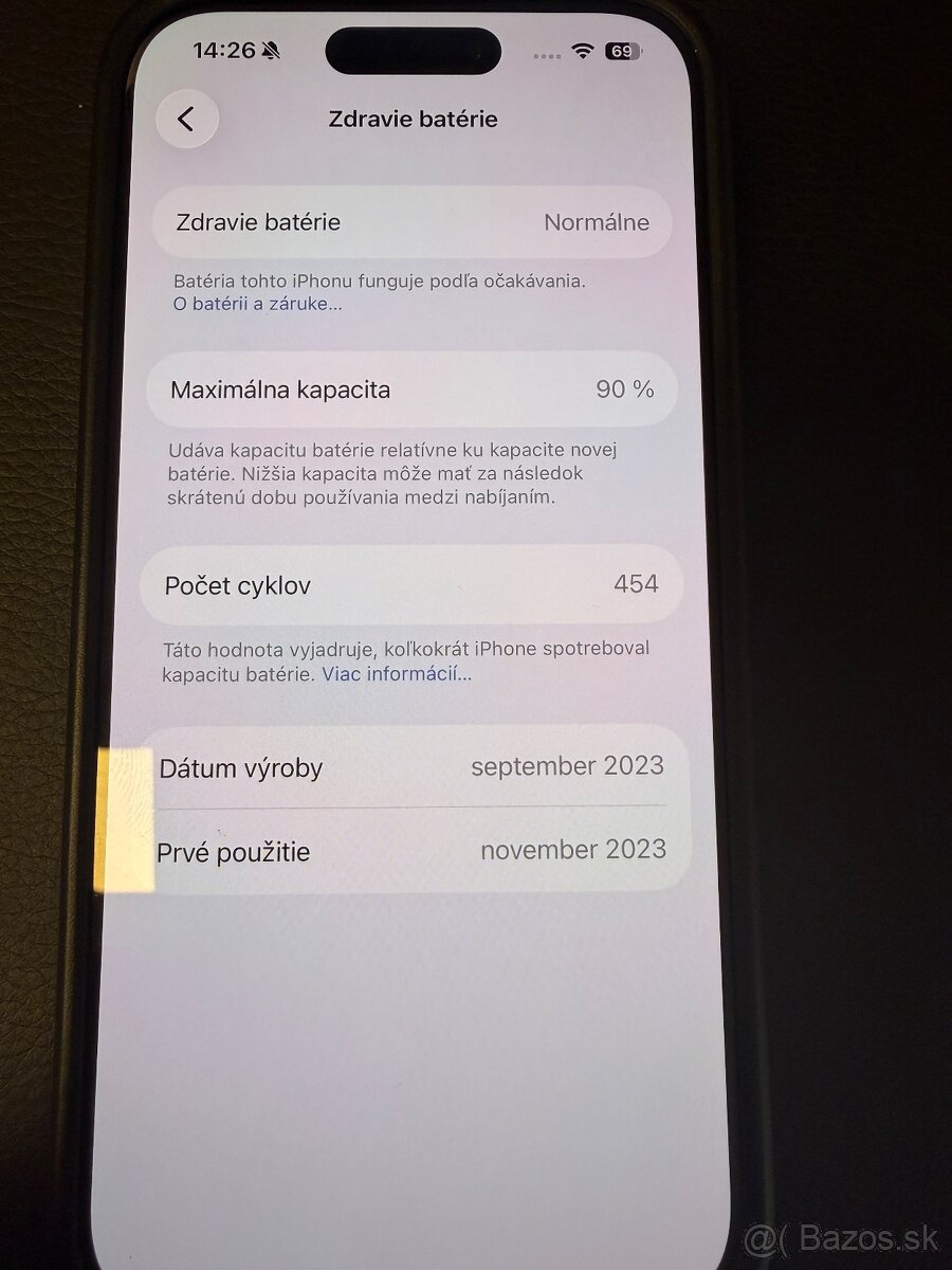 Iphone 15 Pro 128 GB Natural Titanium(Beige) - 13