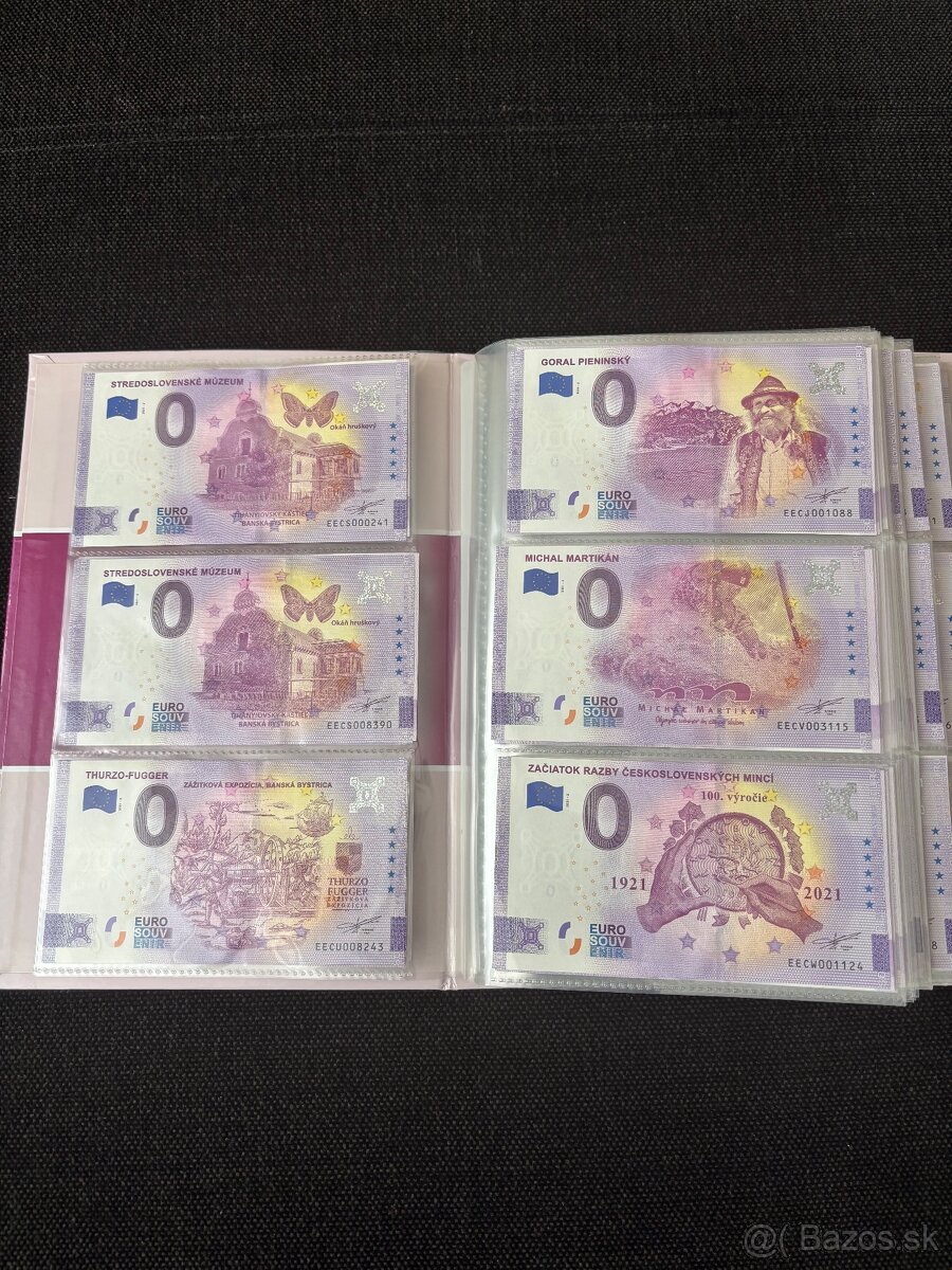 0€ bankovky souvenir - 13