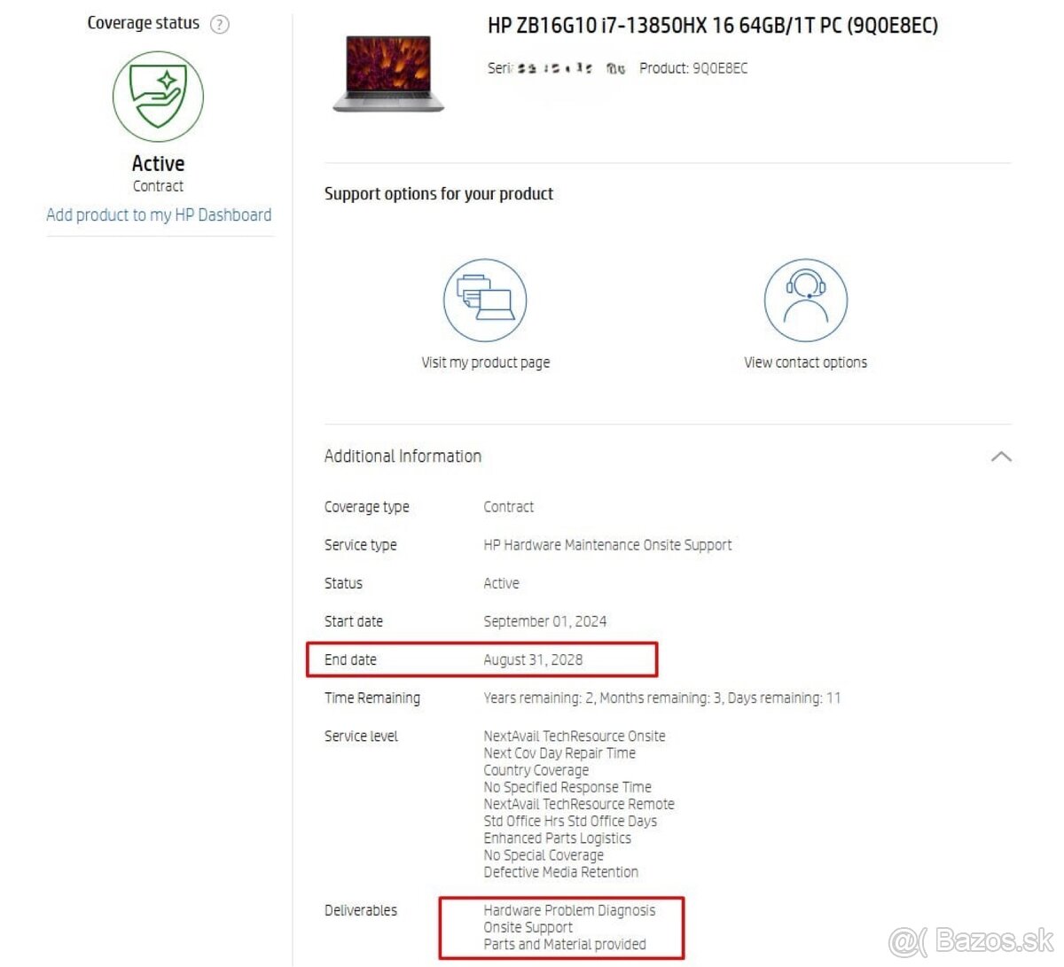 Zbook Fury G10 | +Onsite Záruka - 13