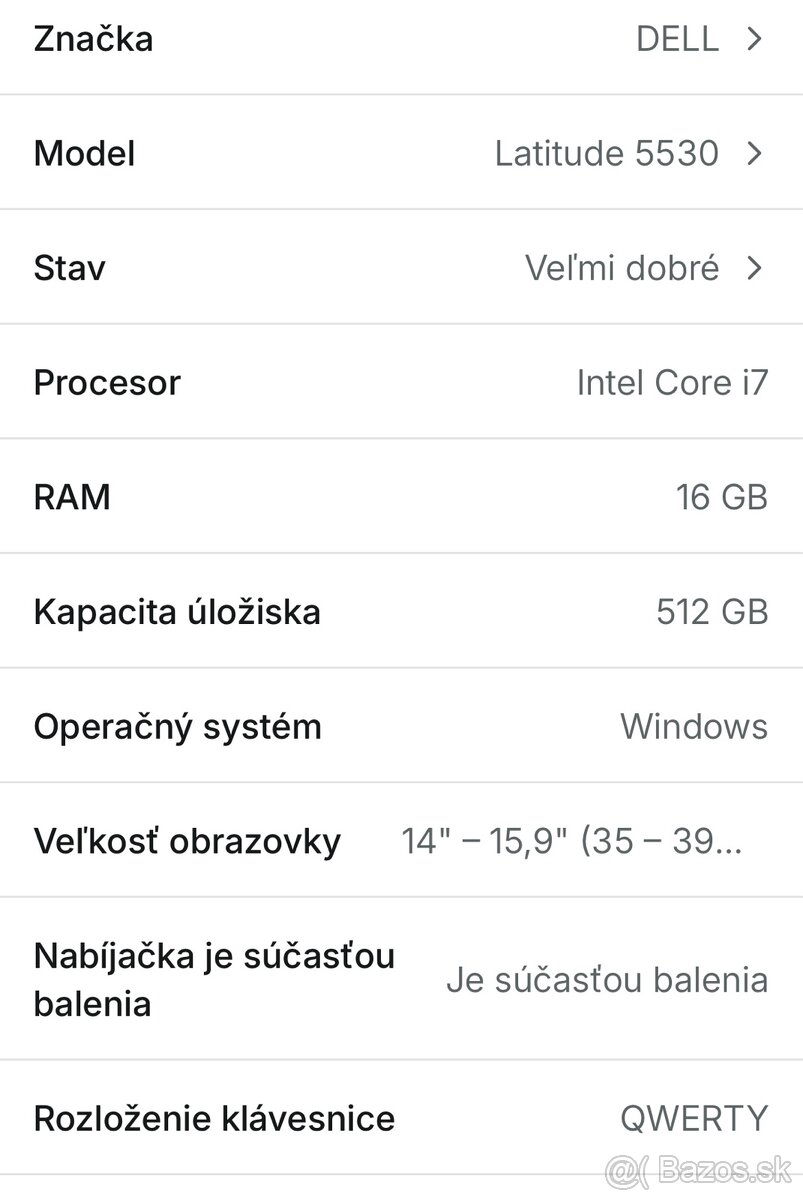 Laptop dell - 13