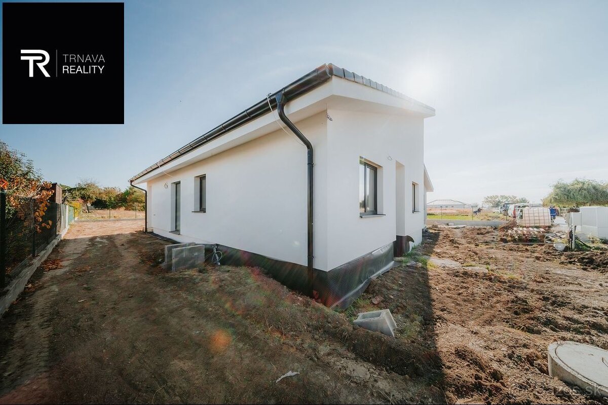 MOŽNOSŤ VIDIEŤ - Novostavba 4-izbového RD obec Červeník, ok - 13