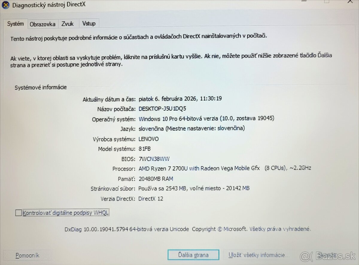 Lenovo ideapad 330S - AMD Ryzen 7 | 20 gb RAM - 13