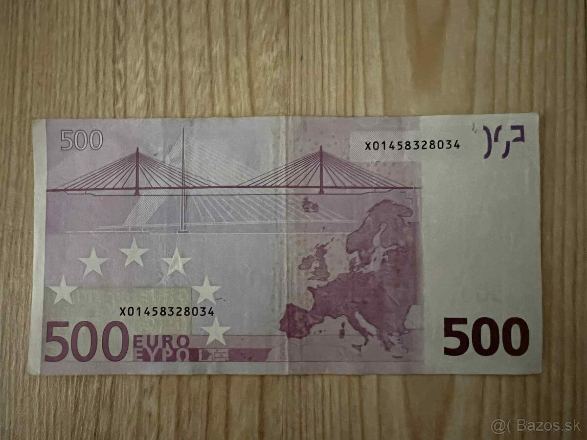 500 Eurové bankovky - 13