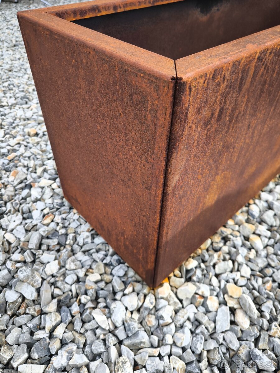 Corten kvetináč / vyvýšený záhon / kvetinac/ zahon /CORTEN - 13