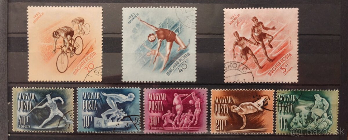 Známky šport Maďarsko - 13