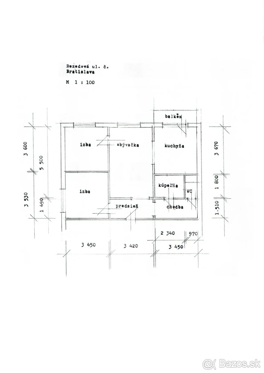 Predaj 3 izbový byt, Rezedová ul, Ružinov, Bratislava II - 13