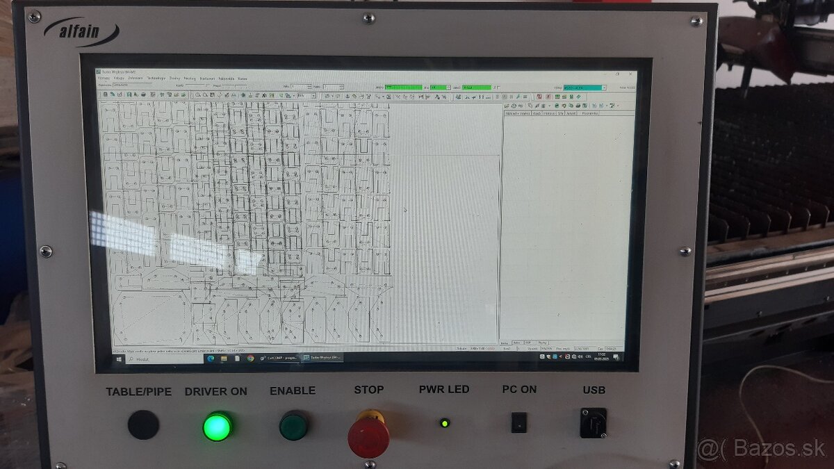Plazmový rezací stroj ALFATEC CNC 2x6m - 13