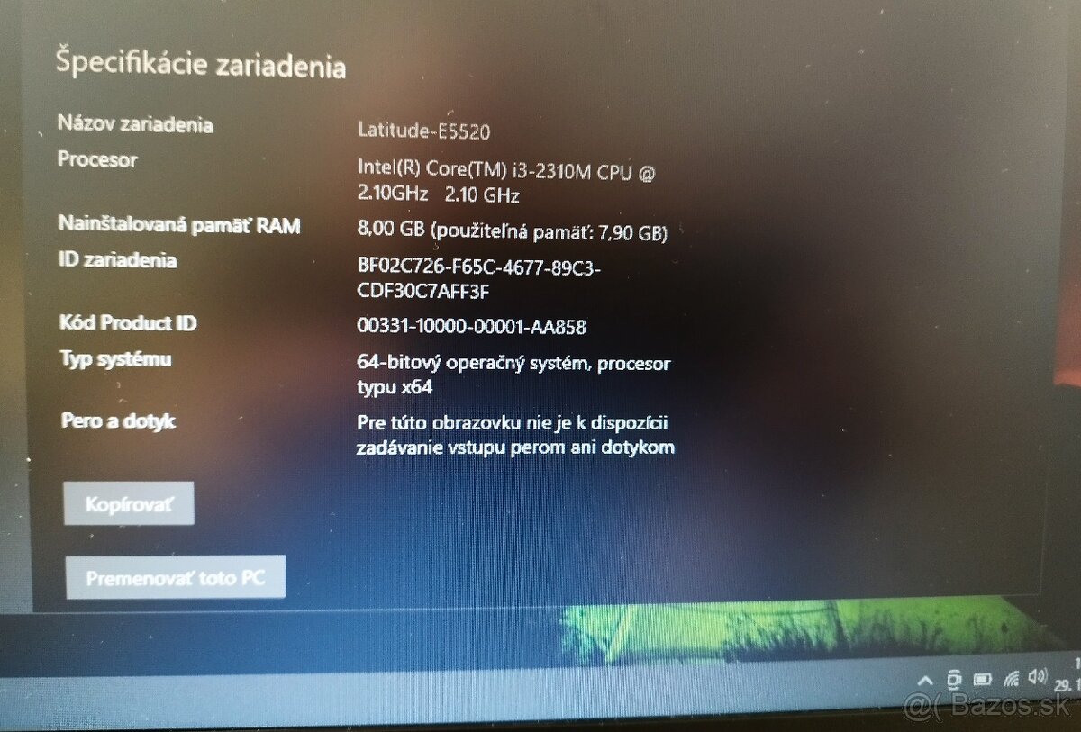 Dell Latitude E5520 - 13