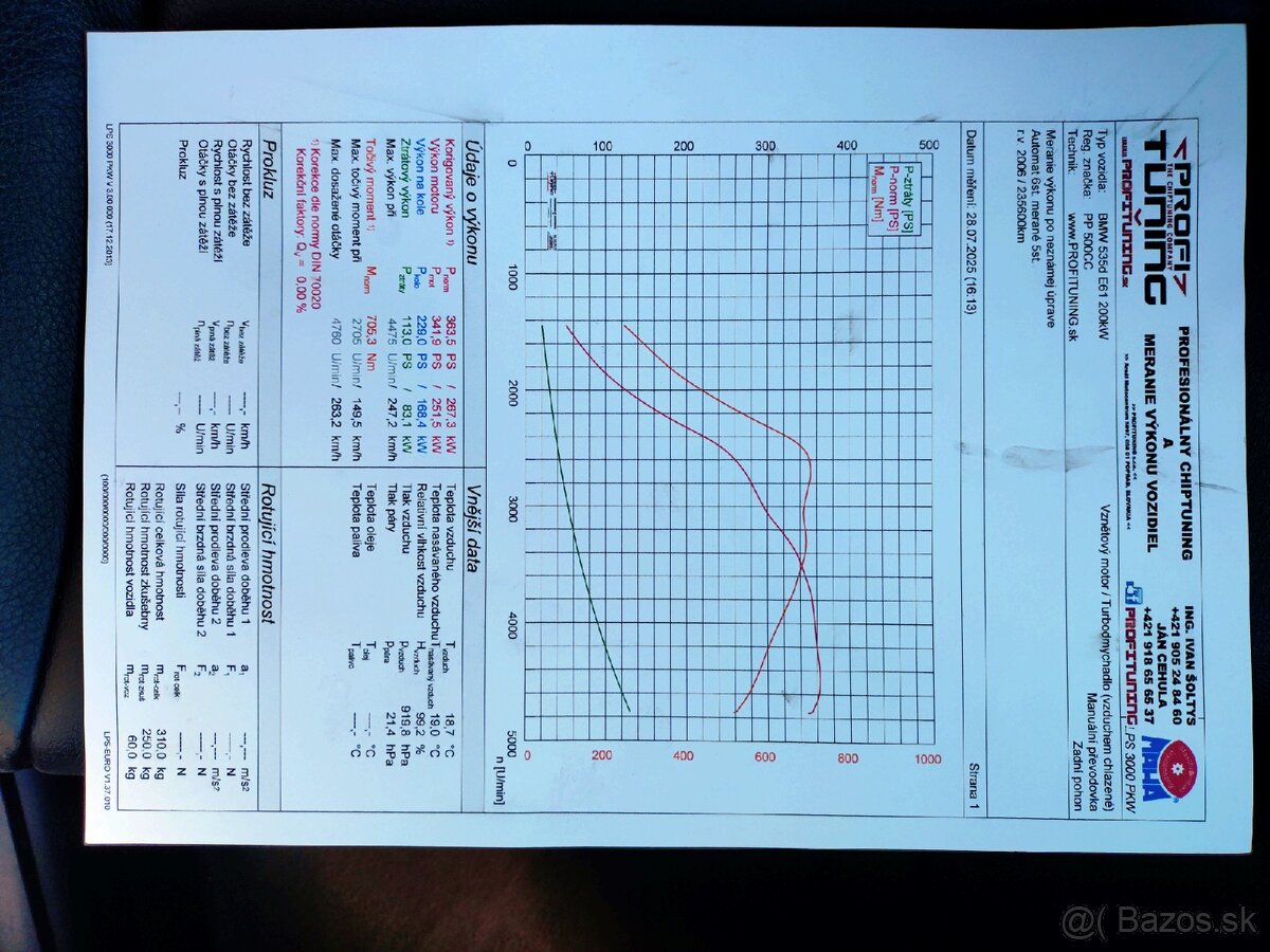 BMW E61 535d 360HP - 13