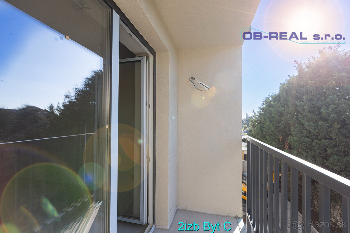 Predaj moderných 2izb bytov 55m2 v novostavbe v centre Sládk - 13