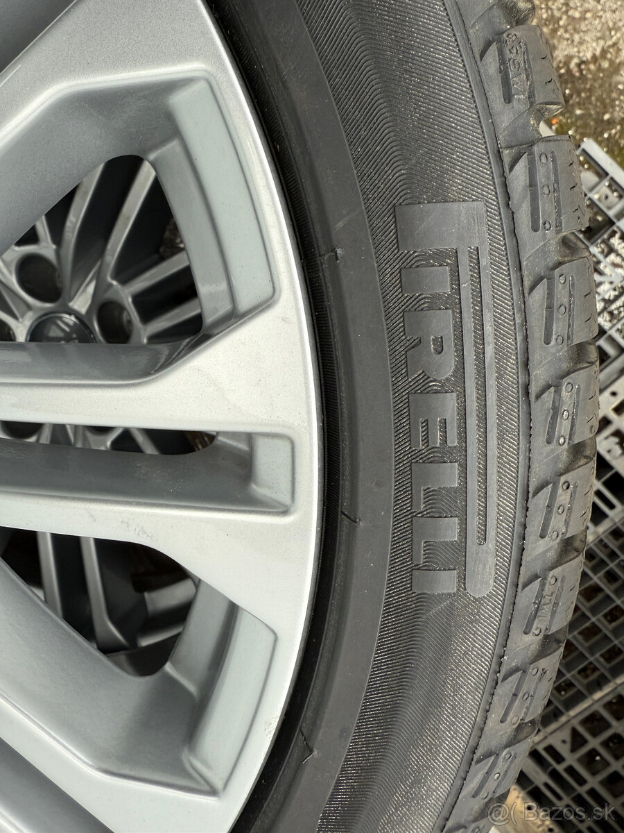 PREDÁM úplne NOVÚ sadu 18" ALU disky AUDI + nové zimné pneu - 13