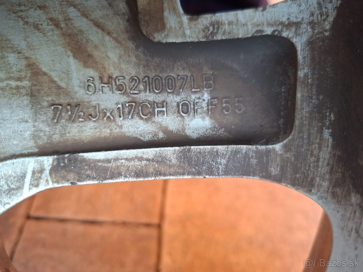 Orig.hliníkové disky Land Rover Freelander II--R17 - 13