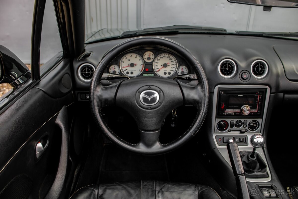 Mazda MX-5 NB 1.6 81kW, M5, Mohair + Vyhrievané sedadlá - 13