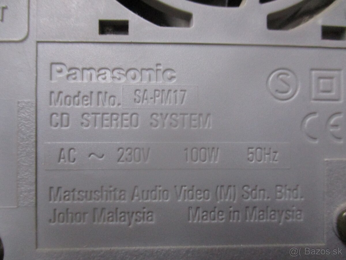 PANASONIC SA-PM17 - 13