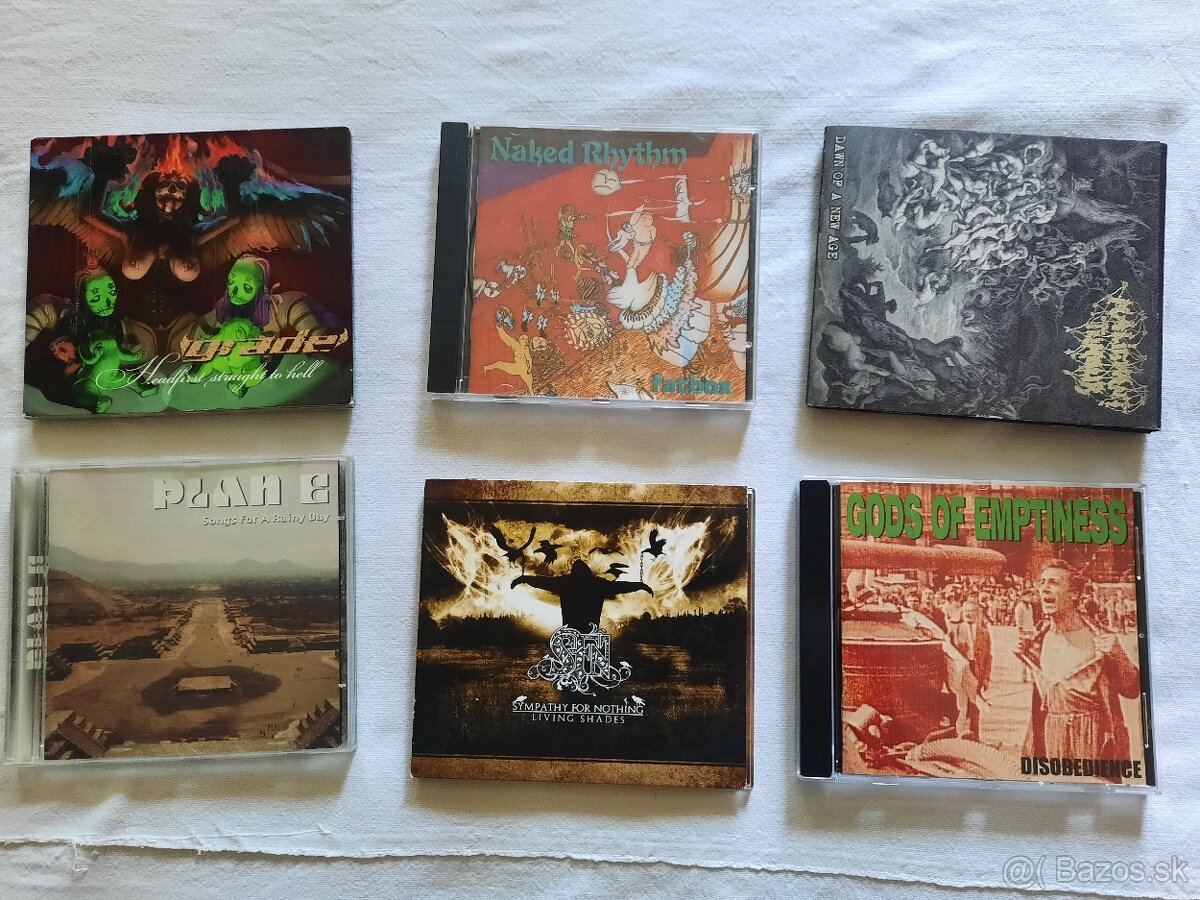 Zbierka CD death , trash metal - 13