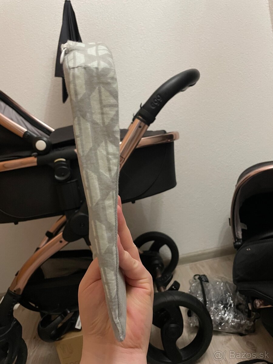 Kočík Egg Diamond Black Rose Gold - 13