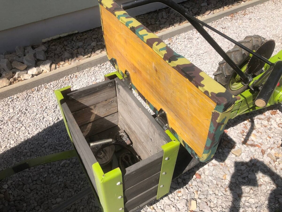 Malotraktor domácej výroby. - 13