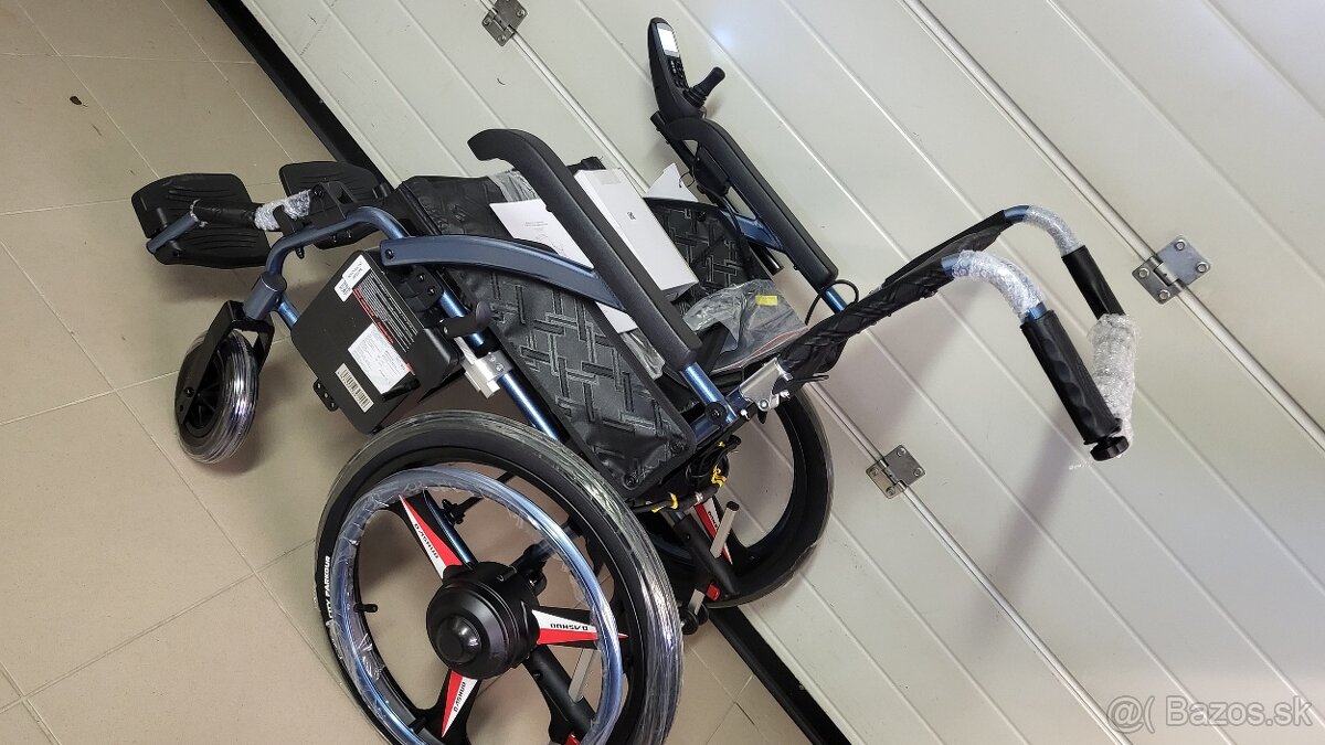 Novy elektrický vozik pre ZTP vaha 25kg nosnosť do110Kg - 13