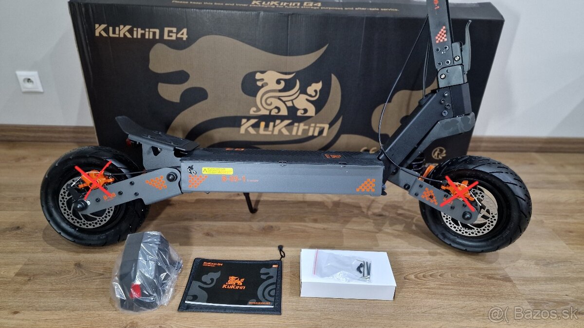 Elektrická kolobežka Kukirin G4 2000 W - 13