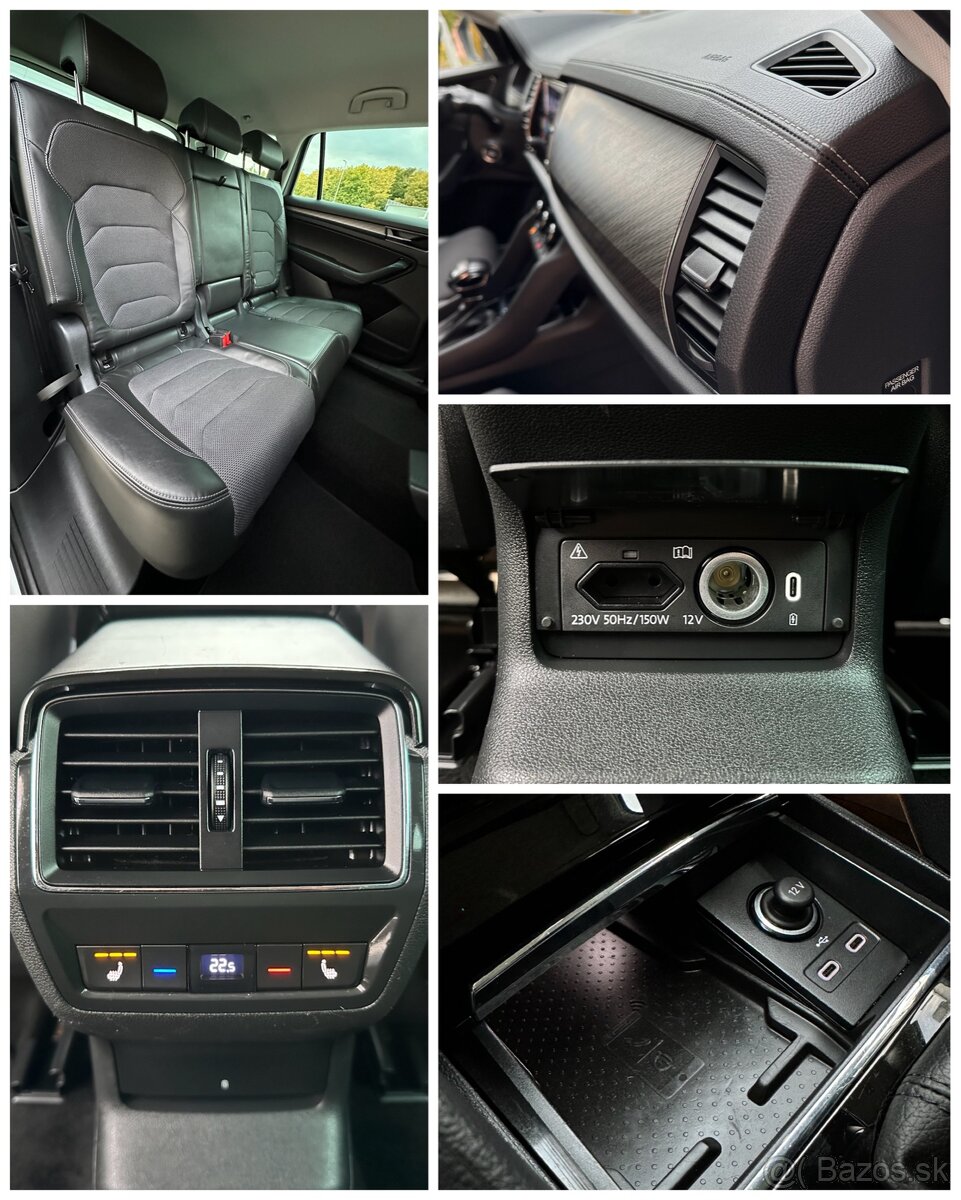 Škoda Kodiaq Style 2.0TDi 2022 7MIESTNE/VIRTUAL/KESSY/ŤAŽNÉ - 13