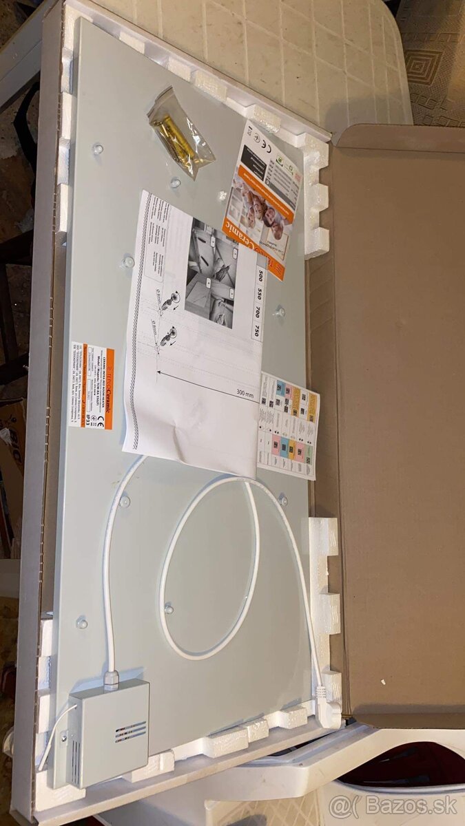 Vykurovaci Infrapanel 1000W Ohrievac - 13