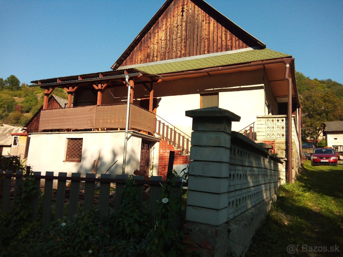 Predám útulný domček v srdci Kremnických vrchov (Ihráč) - 13